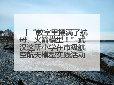 “教室里摆满了航母、火箭模型！”武汉这所小学在市级航空航天模型实践活动中获佳绩