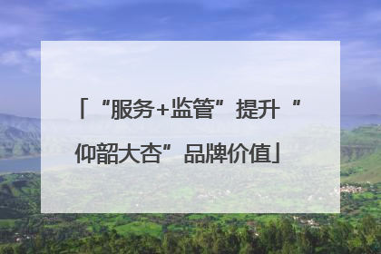 “服务+监管”提升“仰韶大杏”品牌价值
