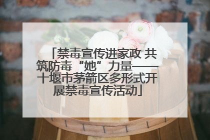 禁毒宣传进家政 共筑防毒“她”力量——十堰市茅箭区多形式开展禁毒宣传活动