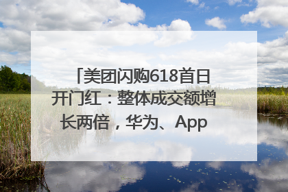 美团闪购618首日开门红：整体成交额增长两倍，华为、Apple、沃尔玛等近800个品牌翻倍增长