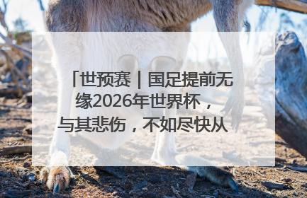 世预赛｜国足提前无缘2026年世界杯，与其悲伤，不如尽快从选帅开始重建