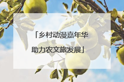 乡村动漫嘉年华助力农文旅发展