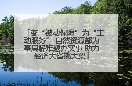 变“被动保障”为“主动服务” 自然资源部为基层解难题办实事 助力经济大省挑大梁