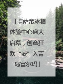 卡萨帝冰箱体验中心盛大启幕，创意狂欢“嵌”入青岛富尔玛