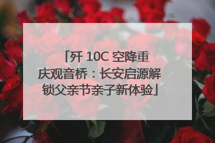 歼 10C 空降重庆观音桥：长安启源解锁父亲节亲子新体验