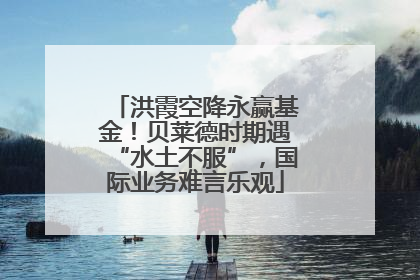 洪霞空降永赢基金！贝莱德时期遇“水土不服”，国际业务难言乐观