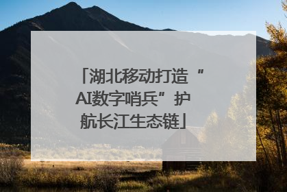 湖北移动打造“AI数字哨兵”护航长江生态链