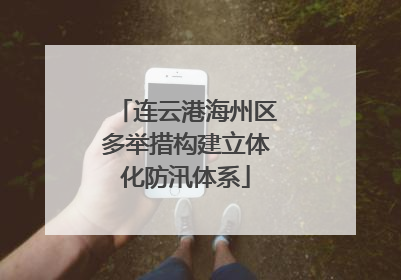 连云港海州区多举措构建立体化防汛体系