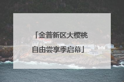 金普新区大樱桃自由尝享季启幕