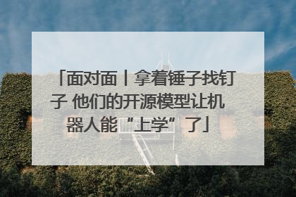 面对面丨拿着锤子找钉子 他们的开源模型让机器人能“上学”了