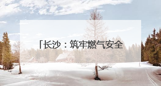 长沙：筑牢燃气安全网 守护万家烟火气