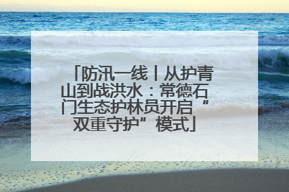 防汛一线丨从护青山到战洪水：常德石门生态护林员开启“双重守护”模式