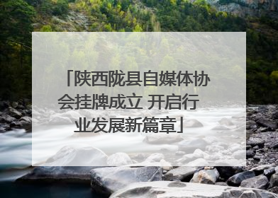 陕西陇县自媒体协会挂牌成立 开启行业发展新篇章