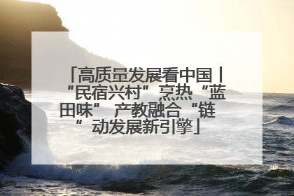 高质量发展看中国丨“民宿兴村”烹热“蓝田味” 产教融合“链”动发展新引擎