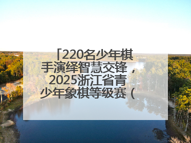 220名少年棋手演绎智慧交锋，2025浙江省青少年象棋等级赛（温州站）收官