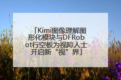 Kimi图像理解图形化模块与DFRobot行空板为视障人士开启新“视”界