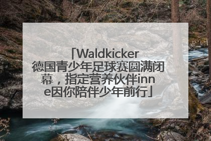 Waldkicker德国青少年足球赛圆满闭幕，指定营养伙伴inne因你陪伴少年前行